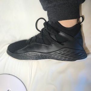 Black Jordan’s/ Basketball Shoes